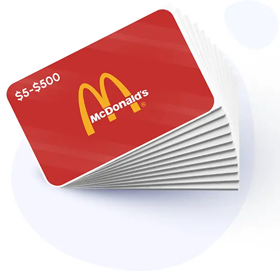 MCDONALD'S Gift Cards